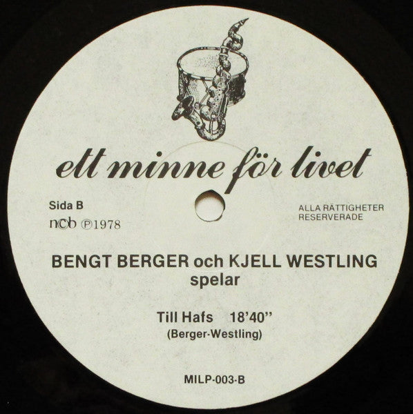 Bengt Berger Och Kjell Westling – Spelar, image 4