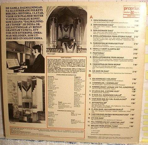 Bengt Granstam – Dalakoraler Och Bröllopsmusik, image 2