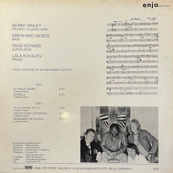 Benny Bailey, Eberhard Weber, Siggi Schwab, Lala Kovacev – Islands, image 3