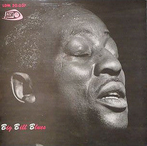Front cover of Big Bill Broonzy – Big Bill Blues, Swing, France, 1955