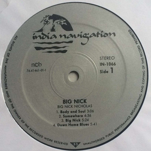 Big Nick Nicholas – Big Nick, image 3