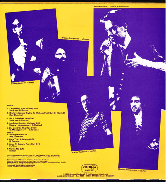 Bill's Boogie Band Featuring Jukka Tolonen – Live 'N' Lively In Helsinki, image 2