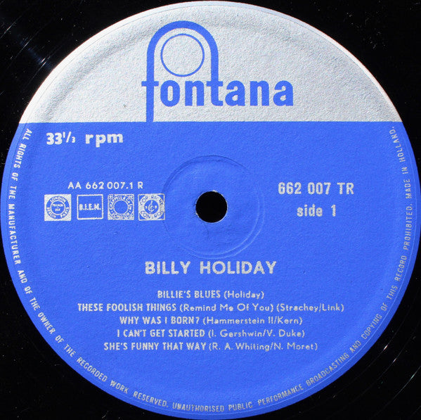 Billie Holiday – Billie Holiday, image 4