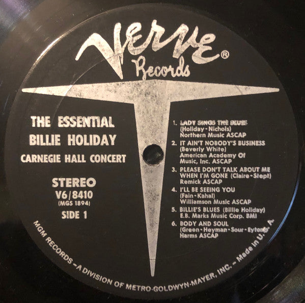 Billie Holiday – The Essential Billie Holiday (Carnegie Hall Concert Recorded Live), image 3