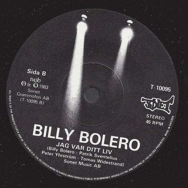 Billy Bolero – Gråt Inte Mer, image 4
