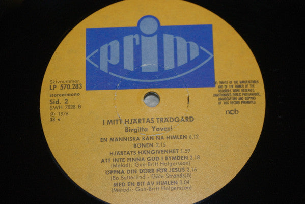 Birgitta Yavari – I Mitt Hjärtas Trädgård, image 4