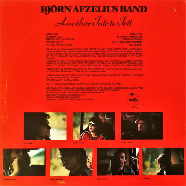 Björn Afzelius Band – Another Tale To Tell, image 2