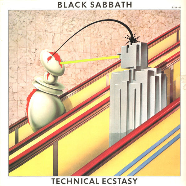 Front cover of Black Sabbath – Technical Ecstasy, Vertigo, Scandinavia, 1976