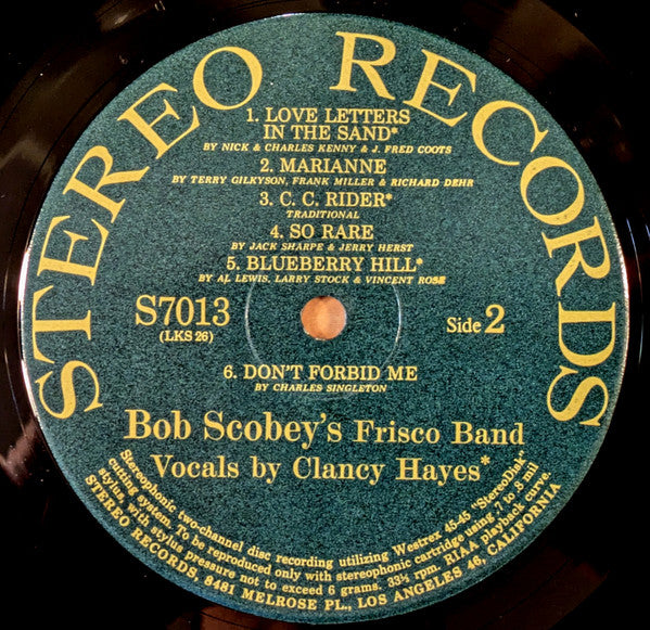 Bob Scobey's Frisco Band With Vocals By Clancy Hayes – Scobey & Clancy Raid The Juke Box, image 4