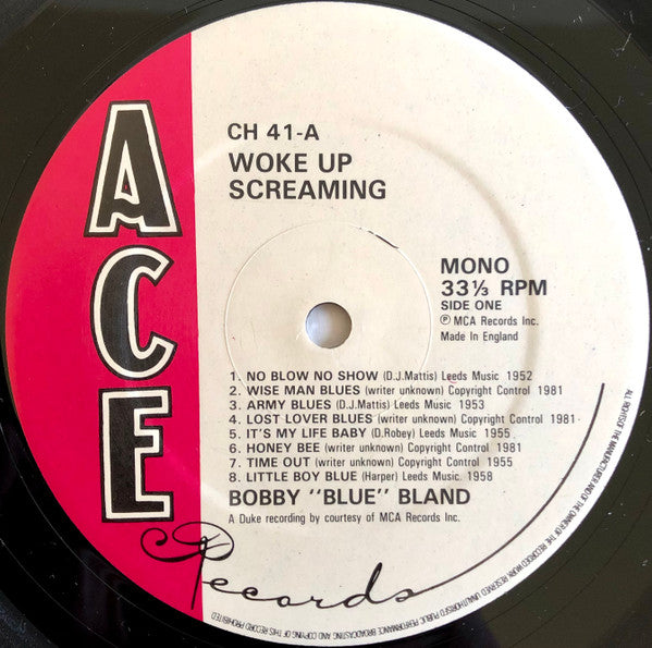 Bobby "Blue" Bland – Woke Up Screaming, image 3