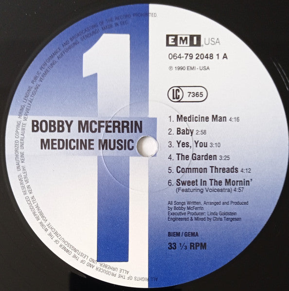 Bobby McFerrin – Medicine Music, image 3