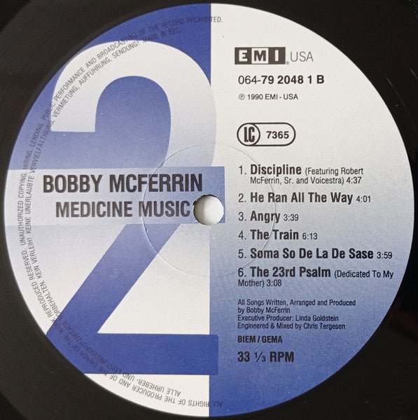 Bobby McFerrin – Medicine Music, image 4