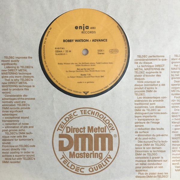 Bobby Watson – Advance, image 3