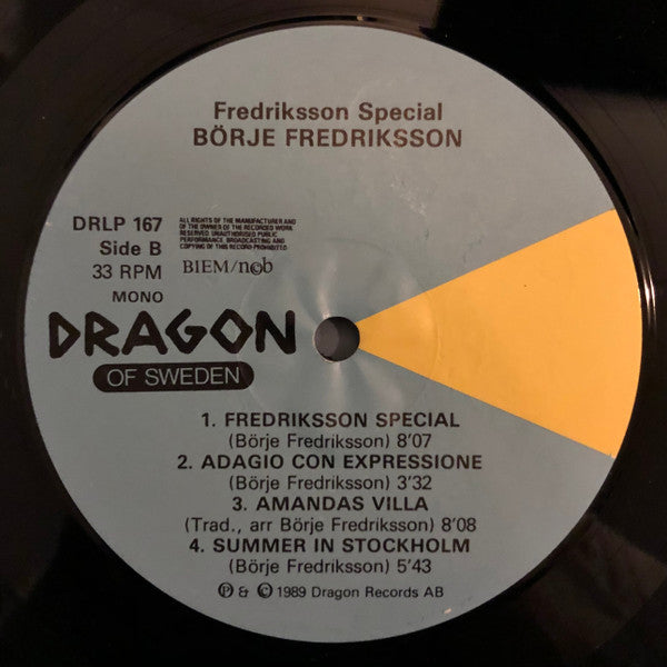 Börje Fredriksson – Fredriksson Special, image 4