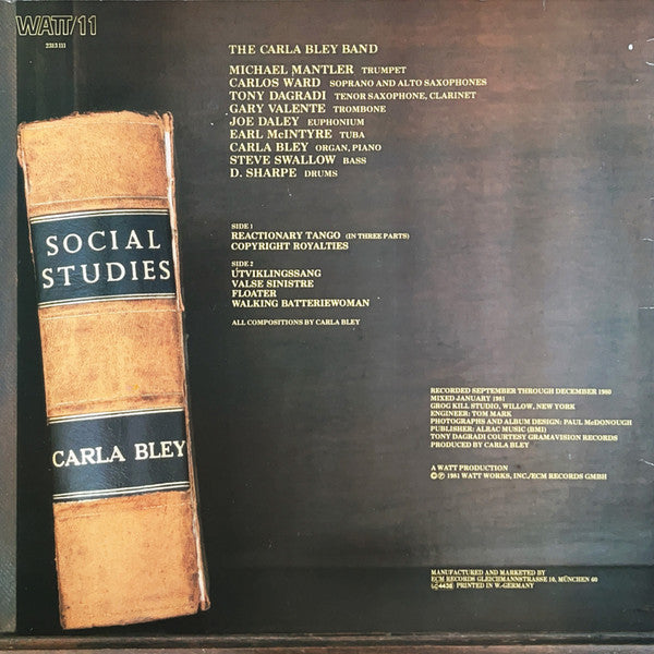 Carla Bley – Social Studies, image 2