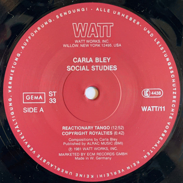 Carla Bley – Social Studies, image 3