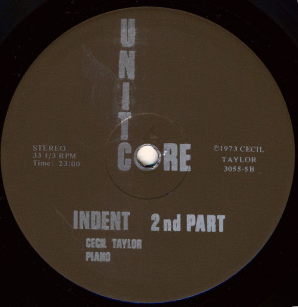 Cecil Taylor – Indent, image 3
