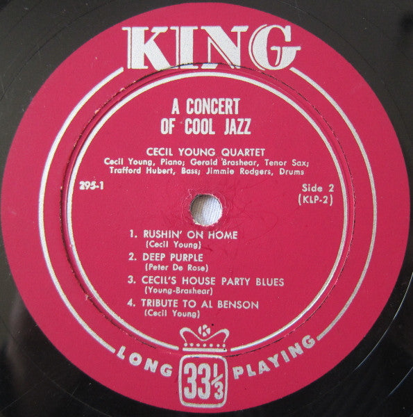 Cecil Young Quartet – Concert Of Cool Jazz, image 4
