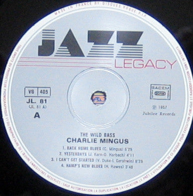 Charlie Mingus – The Wild Bass, image 3