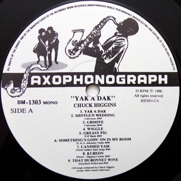 Chuck Higgins – Yak A Dak, image 3