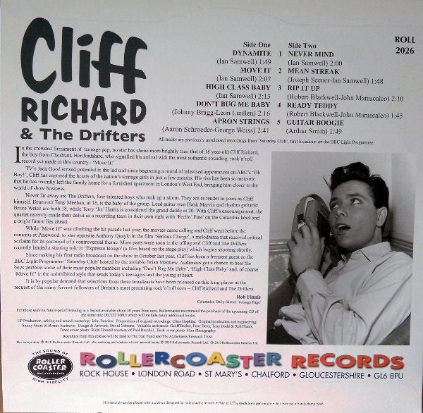 Cliff Richard & The Drifters – Let Me Tell You Baby...It's Called Rock 'N' Roll, image 2