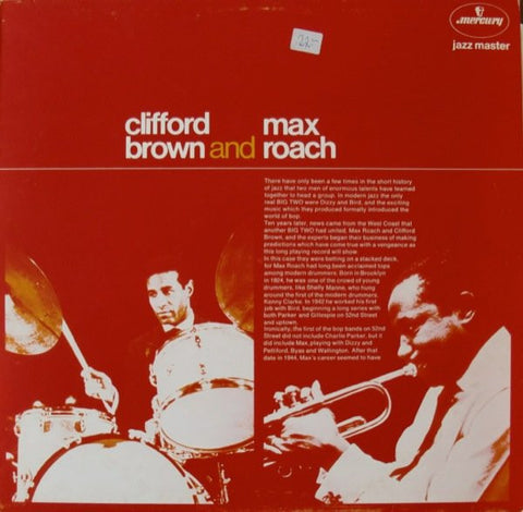 Front cover of Clifford Brown And Max Roach – Clifford Brown And Max Roach, Mercury, Netherlands
