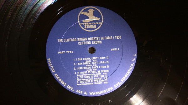 The Clifford Brown Quartet – The Clifford Brown Quartet In Paris, image 2
