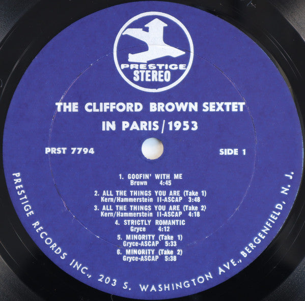 The Clifford Brown Sextet – The Clifford Brown Sextet In Paris, image 3