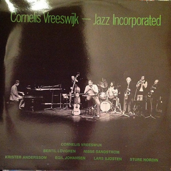 Front cover of Cornelis Vreeswijk – Jazz Incorporated – Cornelis Vreeswijk – Jazz Incorporated, Four Leaf Clover Records, Sweden, 1980