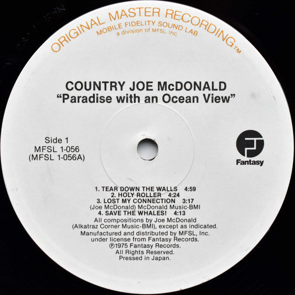 Country Joe McDonald – Paradise With An Ocean View, image 4