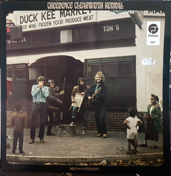 Front cover of Creedence Clearwater Revival – Willy And The Poor Boys, Fantasy, Sweden, 1969