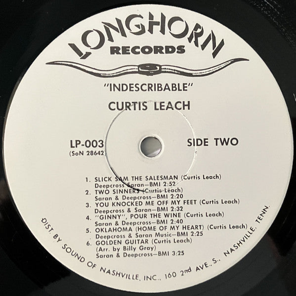 Curtis Leach – Indescribable, image 3