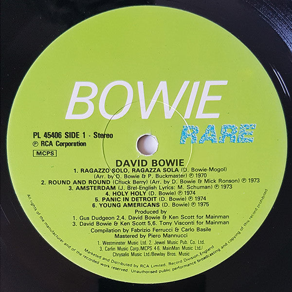 Bowie – Rare, image 3