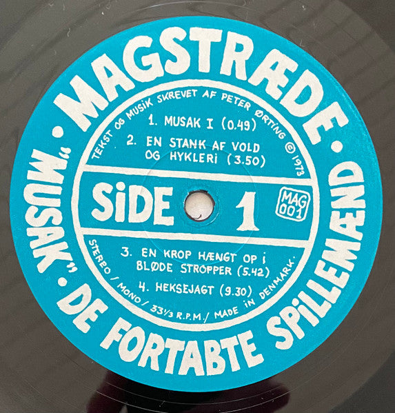 De Fortabte Spillemænd – Musak, image 5