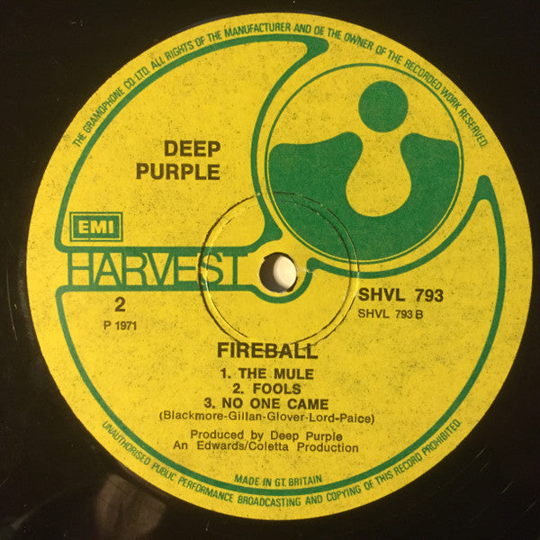 Deep Purple – Fireball, image 5