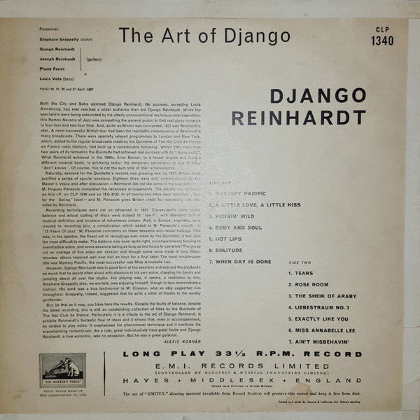 Django Reinhardt – The Art Of Django, image 2