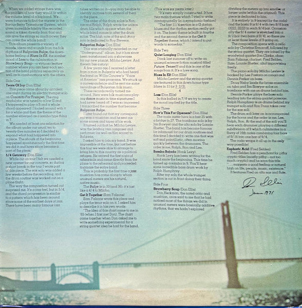 Don Ellis – Tears Of Joy, image 3