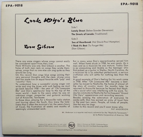 Don Gibson – Look Who's Blue, image 2