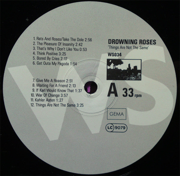 Drowning Roses – Things Are Not The Same, image 3