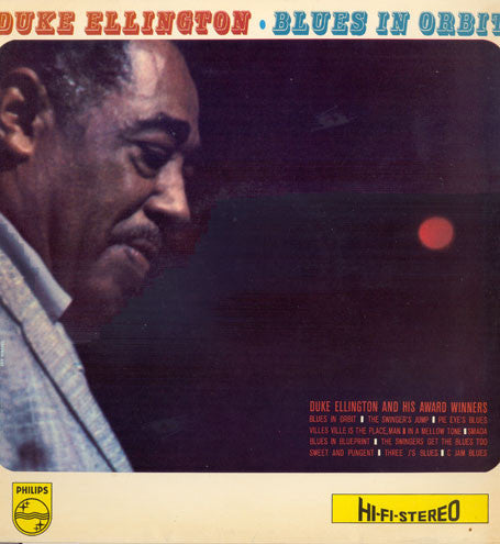 Front cover of Duke Ellington – Blues In Orbit, Philips, UK, 1960