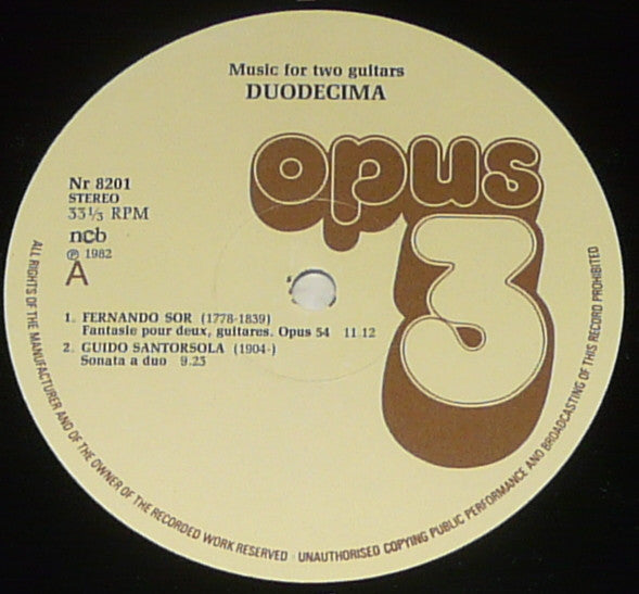 Duodecima – Music For Two Guitars, image 3