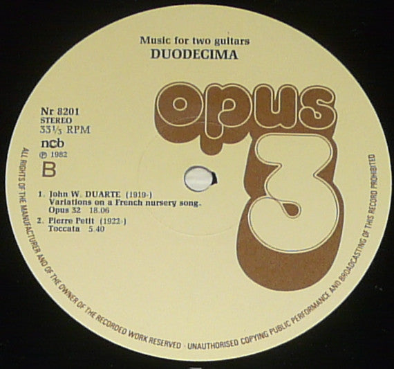 Duodecima – Music For Two Guitars, image 4