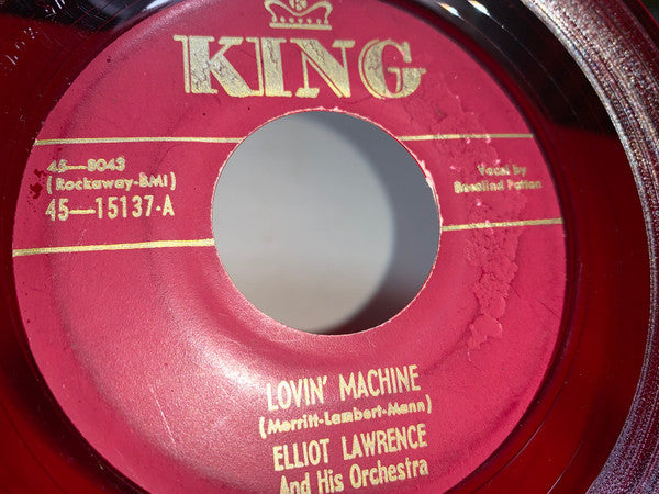 Elliot Lawrence And His Orchestra – Lovin' Machine / Don't Leave My Poor Heart Breaking, image 2