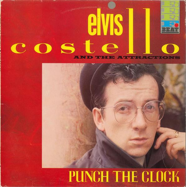 Front cover of Elvis Costello And The Attractions – Punch The Clock, F-Beat, Scandinavia, 1983