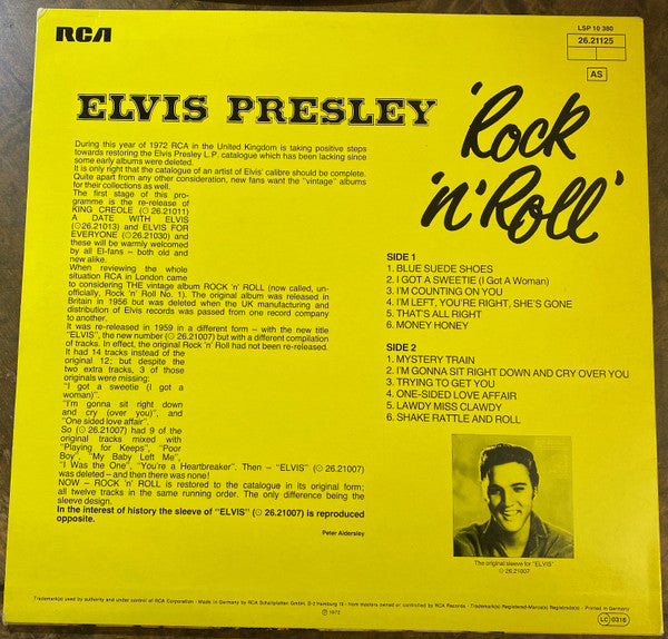 Elvis Presley – Rock 'n' Roll, image 2