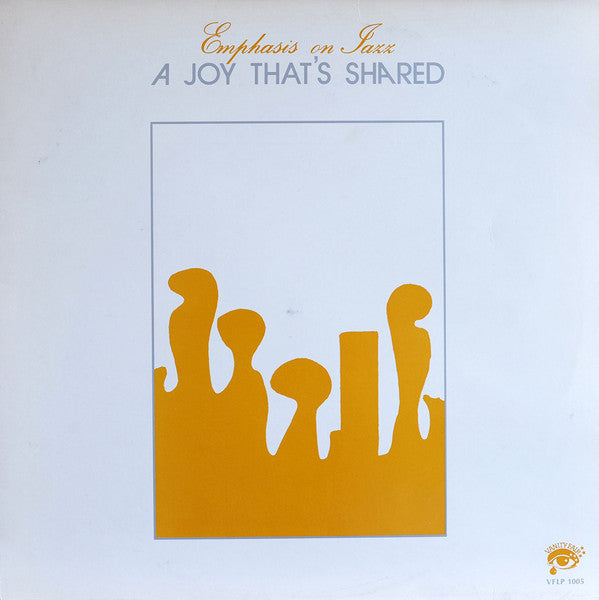 Front cover of Emphasis On Jazz – A Joy That's Shared, Vanity Fair, Scandinavia, 1984