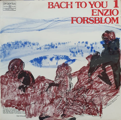 Front cover of Enzio Forsblom – Bach To You 1, Proprius, Sweden, 1976