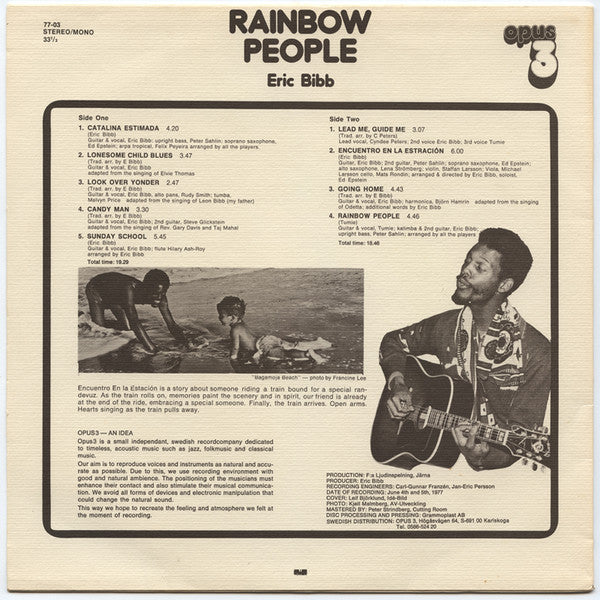Eric Bibb – Rainbow People, image 2