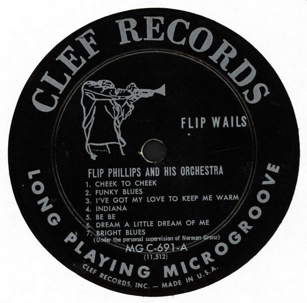 Flip Phillips And His Orchestra – Flip Wails, image 3