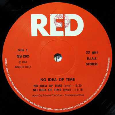 Franco D'Andrea / Barry Altschul / Mark Helias / Tino Tracanna – No Idea Of Time, image 3
